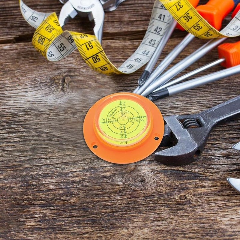 مستوى الفقاعة الصغير 60 × 15 مم مع قاعدة أداة التسوية الدقيقة للحامل الثلاثي ومشاريع DIY - Image 5